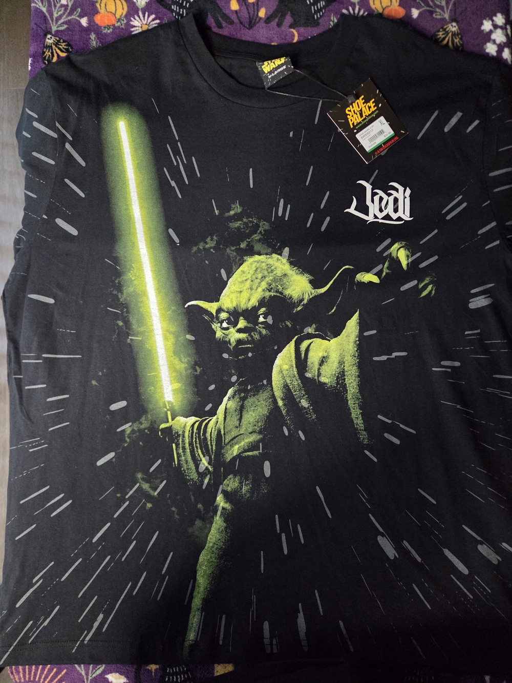 Star Wars Shoe Palace Jedi Master Yoda AOP All over print shirt XL